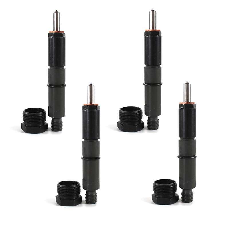 4Pcs Fuel Injectors 3919331 J919331 for Case-IH Skid Steer 1840 1845C Backhoe 584E Super 585E 586E