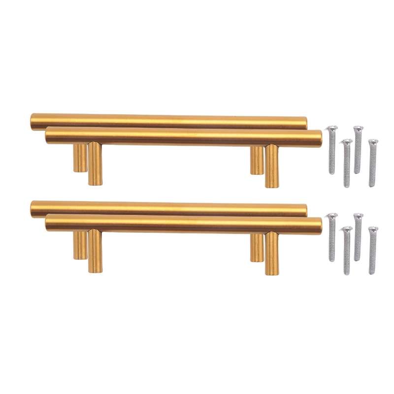 4PCS Gold Handles Resin Tray Molds Handles Epoxy Tray Handles Hardware Stainless Steel for Silicone