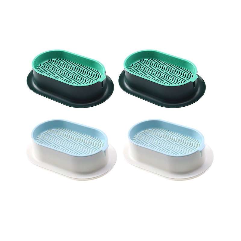 4pcs Grass Planter Catnip Wheatgrass Seed Sprout Tray Hydroponic Grass Growing Kit Nursery Plant Pla