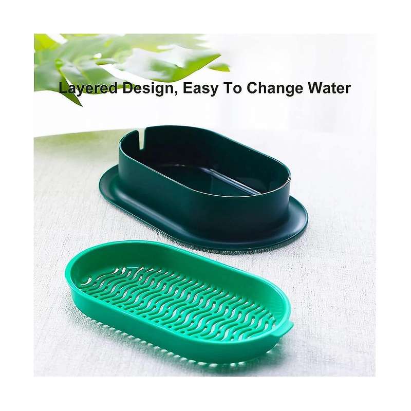 4pcs Grass Planter Catnip Wheatgrass Seed Sprout Tray Hydroponic Grass Growing Kit Nursery Plant Pla
