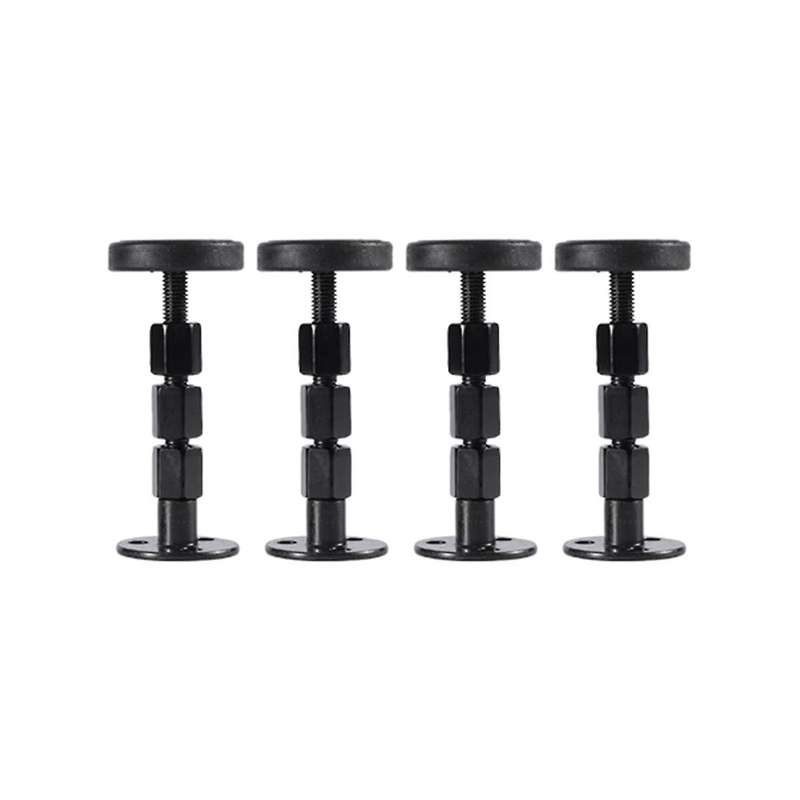 4pcs Headboard Stoppers, Adjustable Threaded Bed Frame Anti-shake Tool, Bed Shake Support Stabilizer
