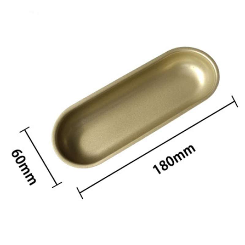4pcs Hot Dog Mold, Bread Non-stick Toast Mold for Oven Baking, Steel Hotdog-shaped Cake Pan Baking M