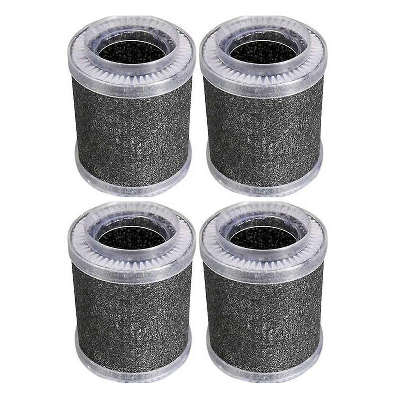 4PCS HEPA Replacement Filter Activated Carbon Filters for Air Purifier to Remove Airborn Contaminant