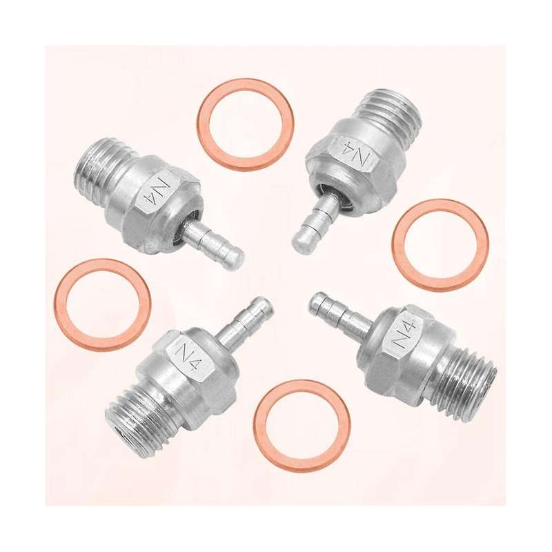 4Pcs Hot Glow Plug N4 Spark Nitro Engine Parts Replace OS for Redcat 1/8 1/10 RC Car Truck