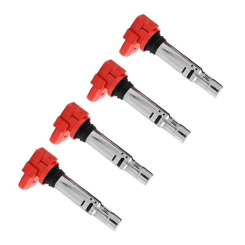 4Pcs IGNITION COILS for  1.6FSI 1.4TSI 1.4TFSI A4 GOLF 036905715 Accessories