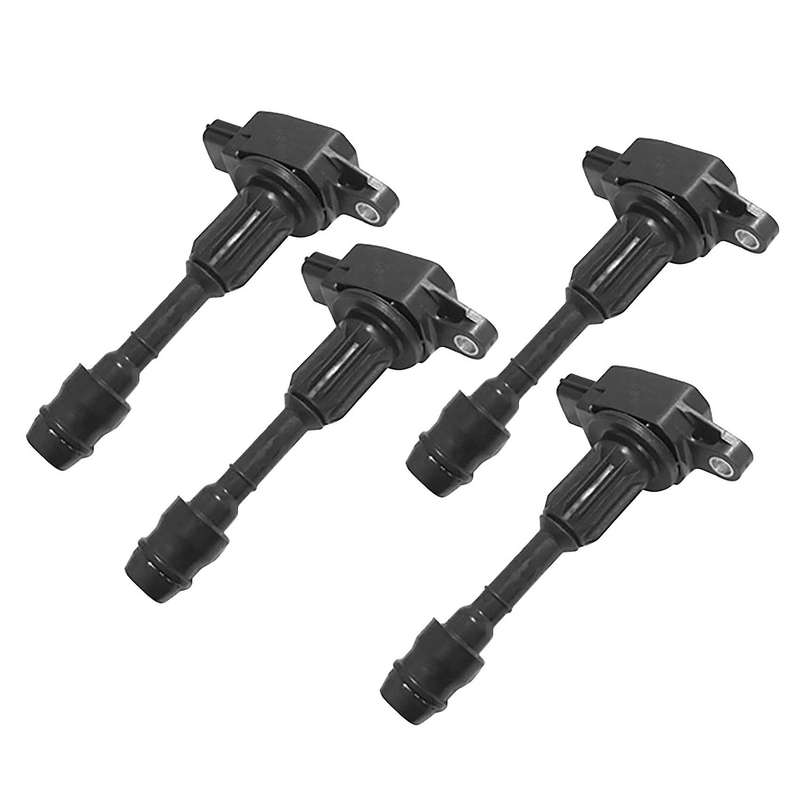 4PCS Ignition Coil Set for Hr15De Tiida Sunny Almera 1.5L 22448-Ax001