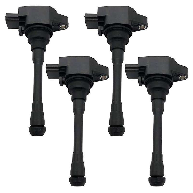 4PCS Ignition Coils for Q70 NIS-SAN JUKE MICRA IV NOTE for 1.6L 2.0L 2.5L 22448-1KT0A