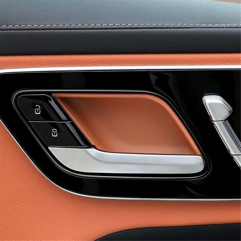 4Pcs Inner Door Handle Bowl Cover Trim for C E W214 S W223 GLC EQE EQS-Class 2021-2024 Interior Moul