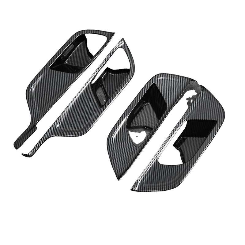 4pcs Inner Door Handle Bowl Frame Trim Stickers for - /gla/eqa/eqb-class X247 200 250 35amg 2020-202