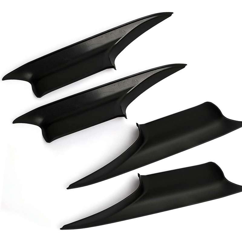 4PCS Inner Handle Pull Trim Cover Compatible -BMW 7 Series F01 F02 2008-2015