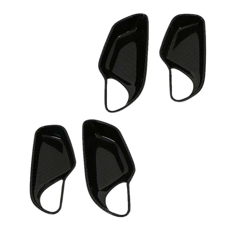 4Pcs Interior Carbon Fiber Car Door Handle Bowl Cover Case Sticker for UX 260H 2019-2021
