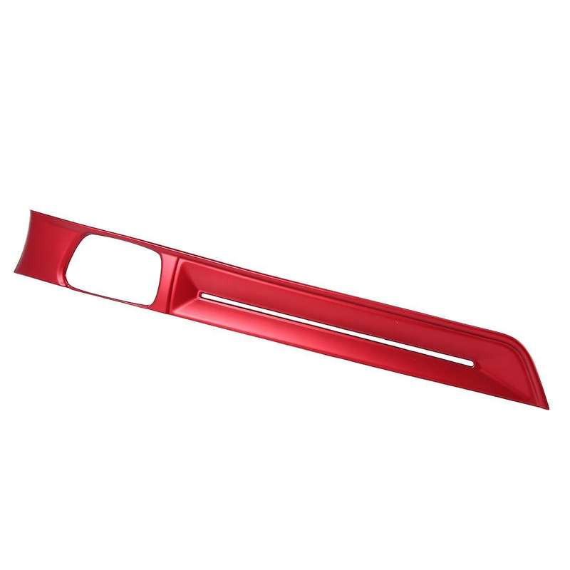 4pcs Interior Door Decorative Strip Cover Trim Decor for 11th 2022 2023 Red Interior Accessories