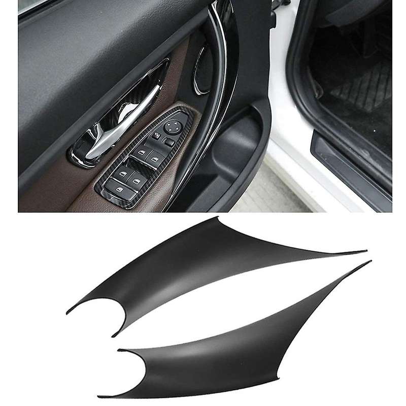 4PCS Interior Door Panel Grab Handle Covers for - 3 4 Series F30 F35 320I 320Li 328I 328Li 335I 335L