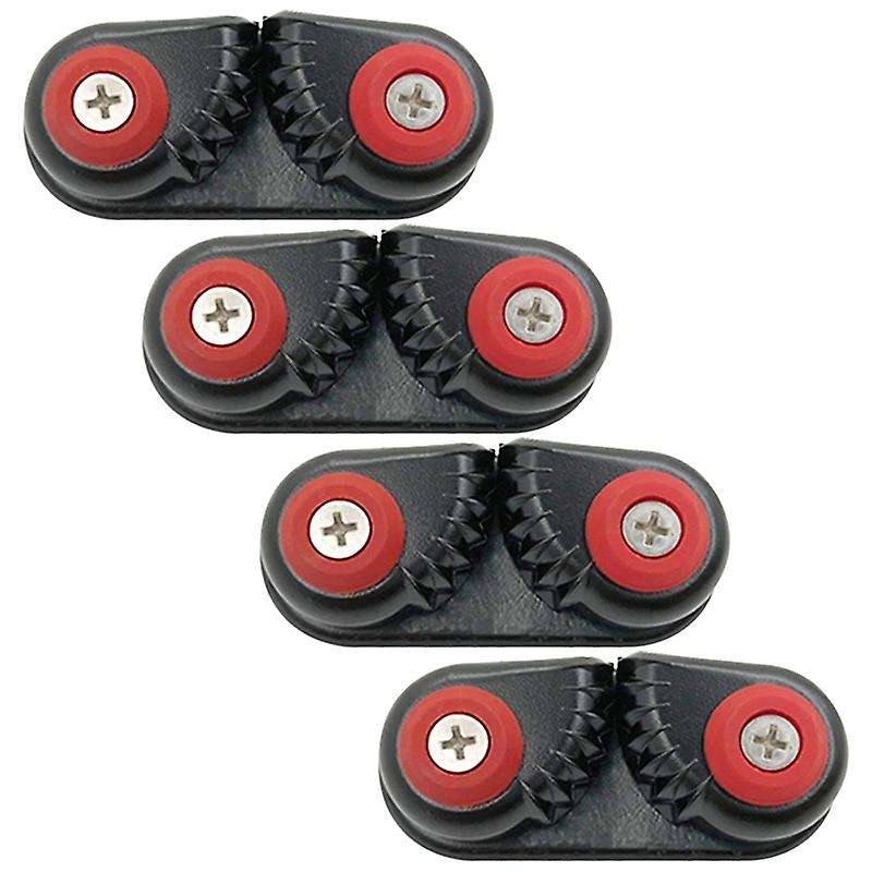 4PCS Kayak Cam Cleat Boat Canoe Sailing Boat Dinghy Aluminum Cam Cleats Fast Entry Kayak Cleats Mari