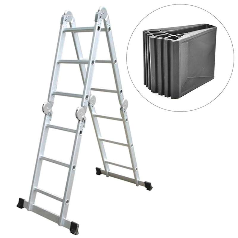 4pcs Ladder Round Foot Cover Exquisite Durable Multi-function Folding Ladder Fan-shaped Foot Cover A