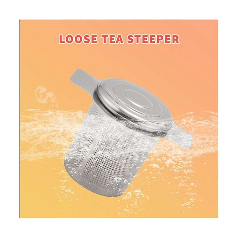 4pcs Loose Leaf Tea ,stainless Steel Tea Basket Tea Strainer Steeper for Hanging On Teapots