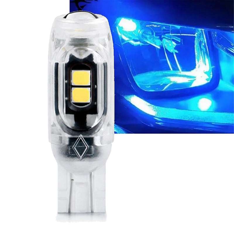 4Pcs Led Steering Light License Plate Light T10 2835 3030 5smd LED Highlight 5W5 Non- Decoding Stro