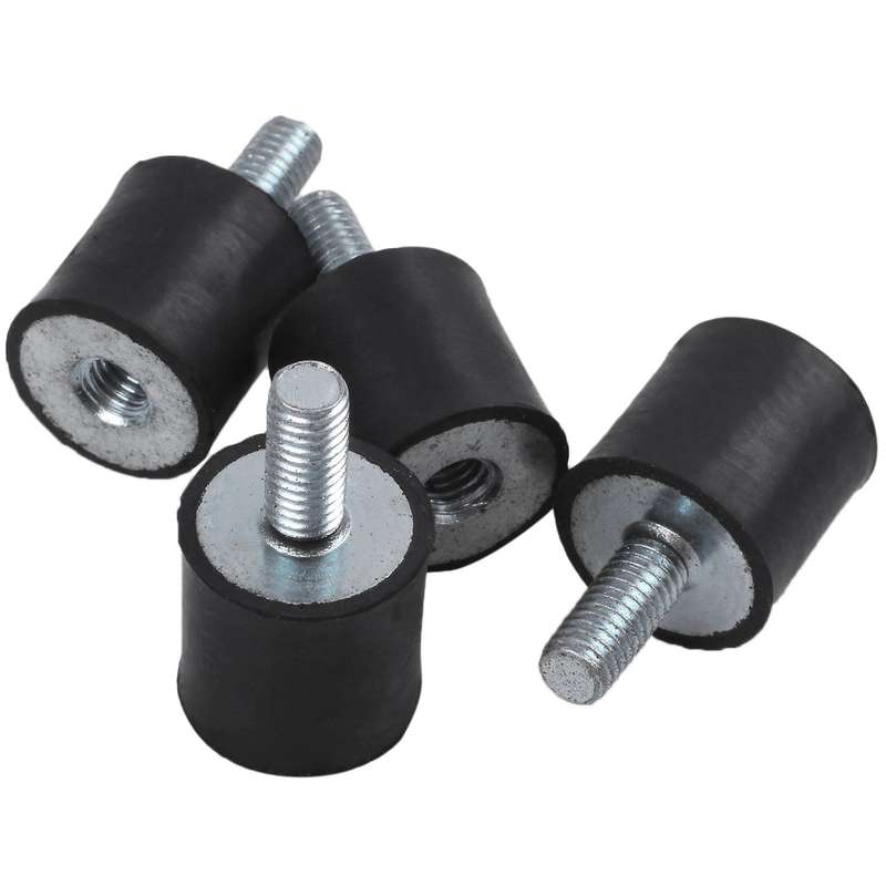 4pcs Male Female Anti Vibration Rubber Mounts Isolators 15mm x 15mm