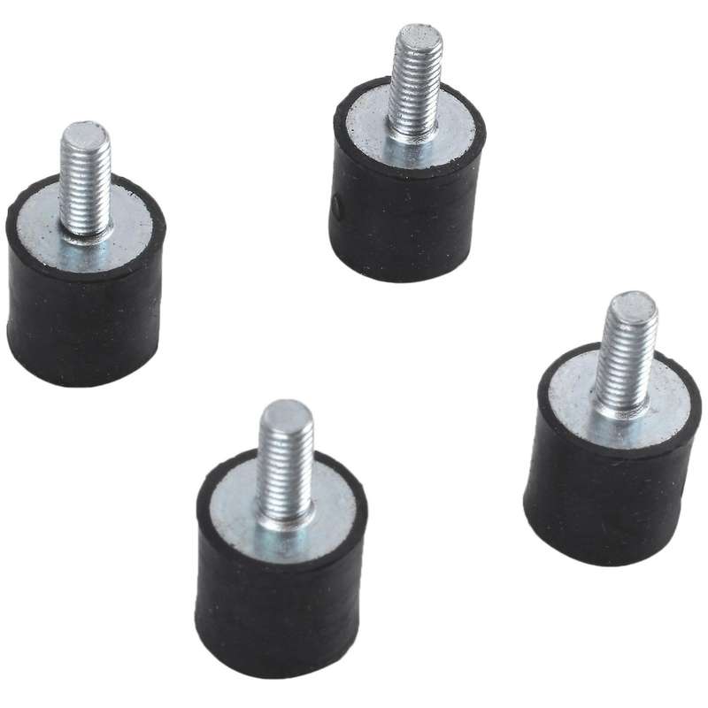 4pcs Male Female Anti Vibration Rubber Mounts Isolators 15mm x 15mm