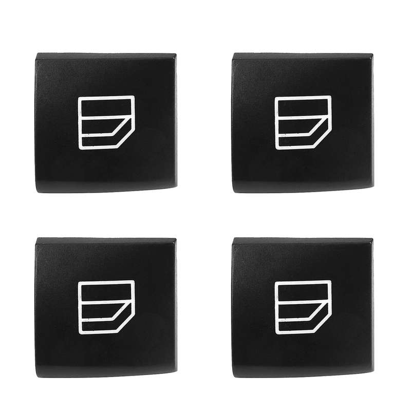 4Pcs Master Window Switch Repair Button Caps 2518300290 2518300390 for ML R Class W164 X164