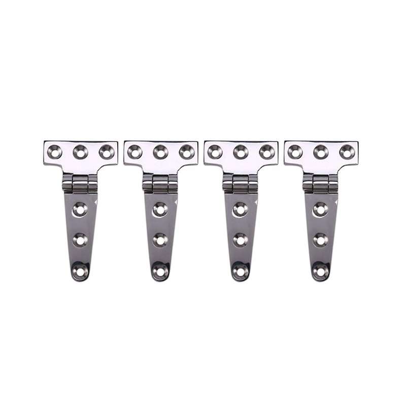 4pcs Marine Grade 316 Stainless Steel Door Hatch Hinge Boat/yacht Hardware High Polish Finish Profe