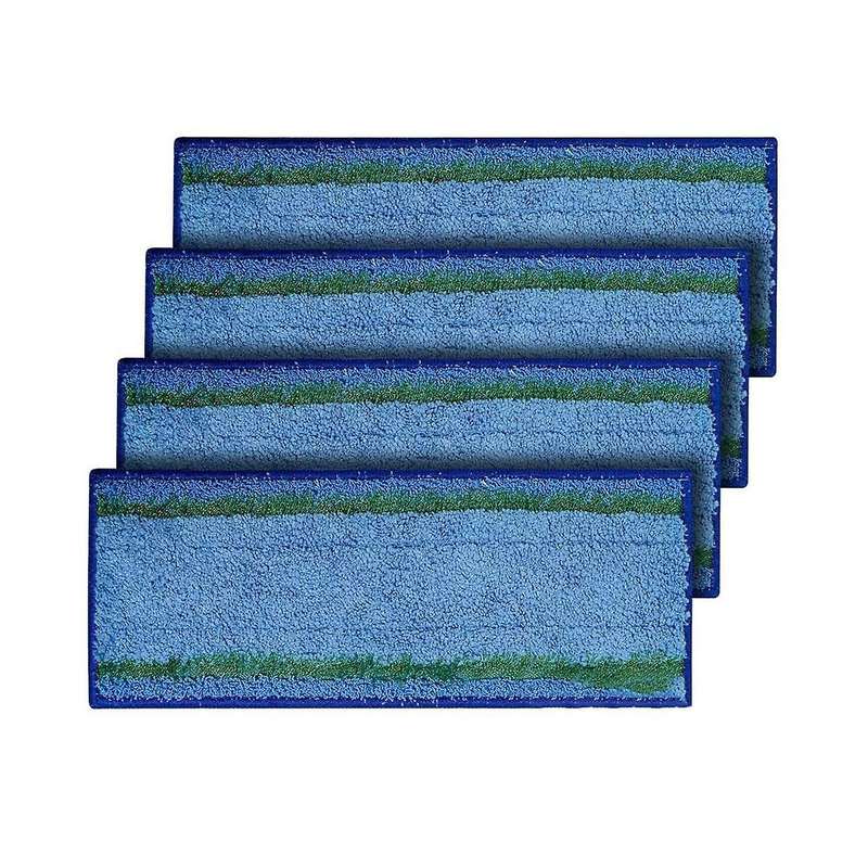 4pcs Mop Pad Accessories for Jet M6 Series Ultimate Robot Mop,washable and Reusable Robot Wet Moppi