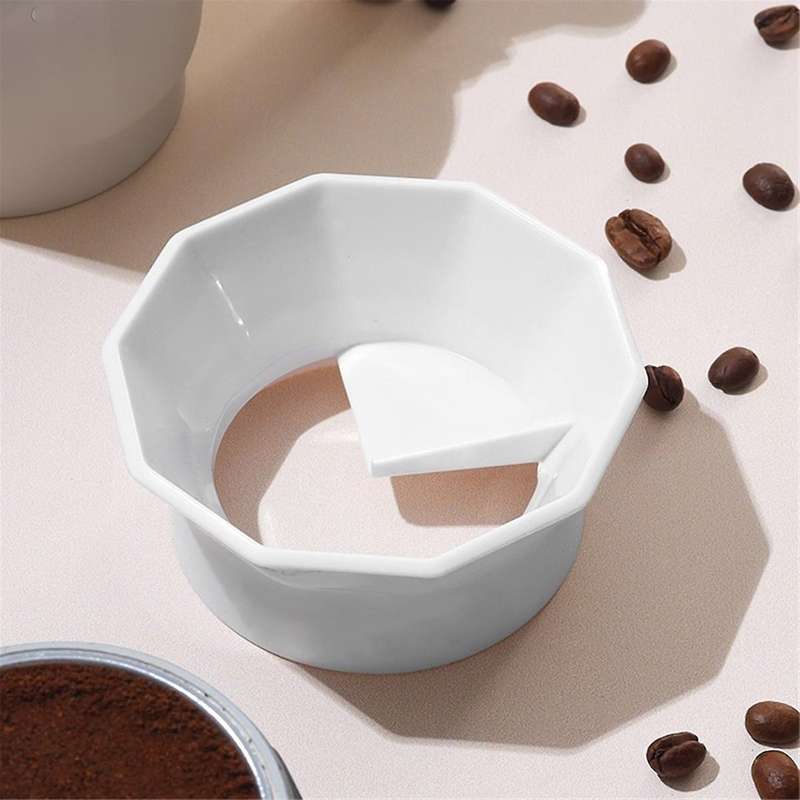 4PCS Mocha Pot Powder Dispenser Type of Coffee Pot Powder Ring Non Pressure Rotating Flat Plate Quic