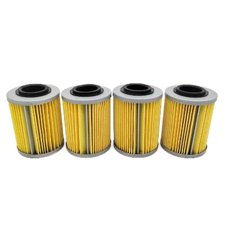 4pcs Motorcycle Oil Filter for Cf Cf500 400 500cc Cforce Zforce 800cc Cf800 X8 Atv Utv Parts 0800-01