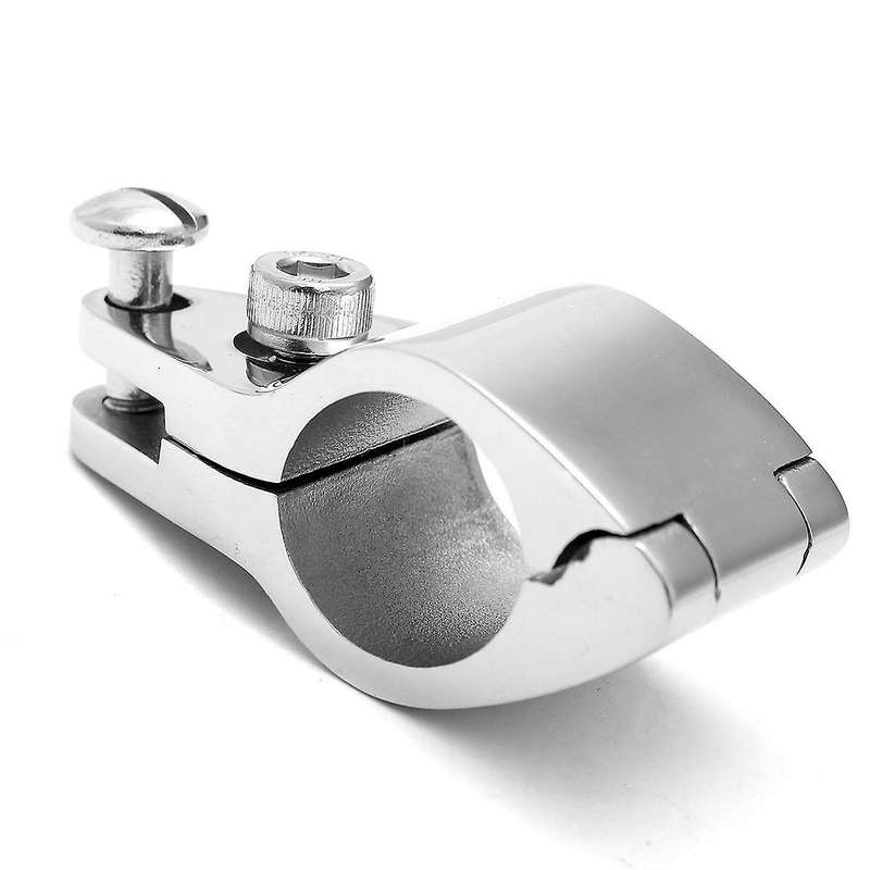 4Pcs of 316 Stainless Steel Bimini Top Hinge Rail Mount 1 Boat Bimini Top Hinged Jaw Slide Rail Moun