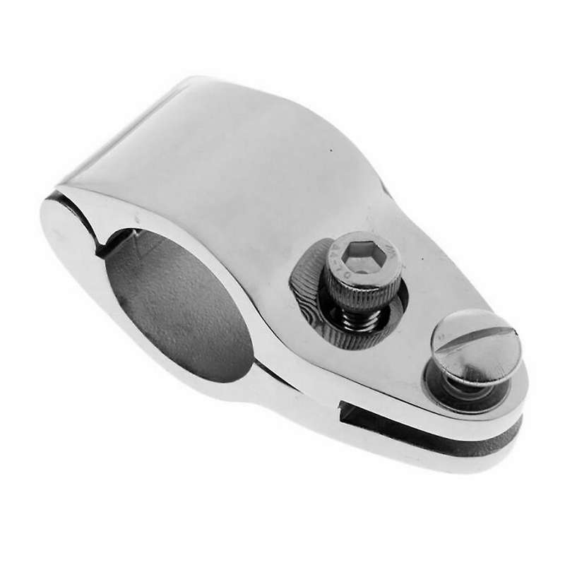 4Pcs of 316 Stainless Steel Bimini Top Hinge Rail Mount 1 Boat Bimini Top Hinged Jaw Slide Rail Moun