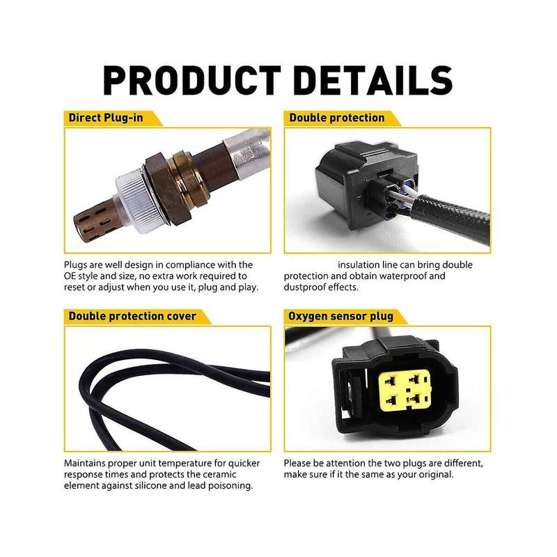 4pcs O2 Oxygen Sensor for Ram 1500 Truck 234-4029 56041953aa