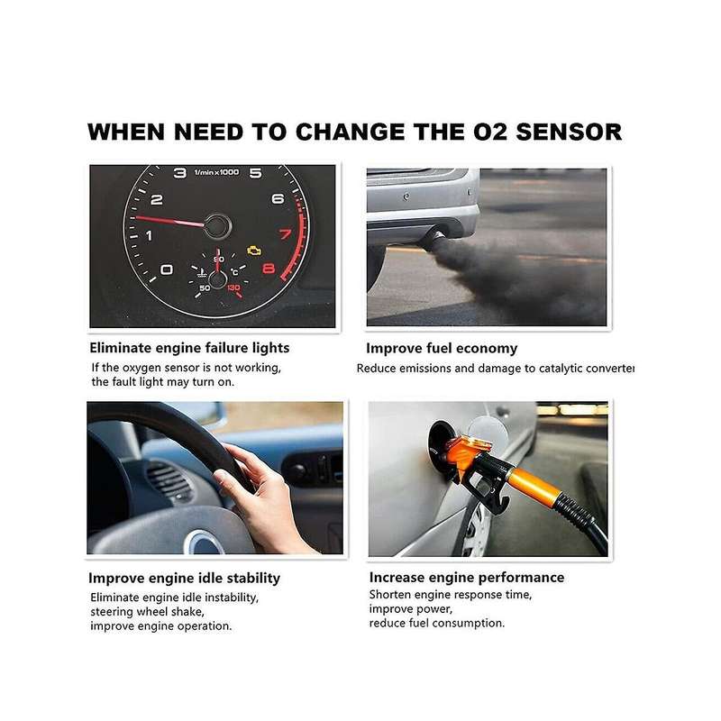 4PCS O2 Oxygen Sensor Upstream & Downstream 234-4587 for Charger 300