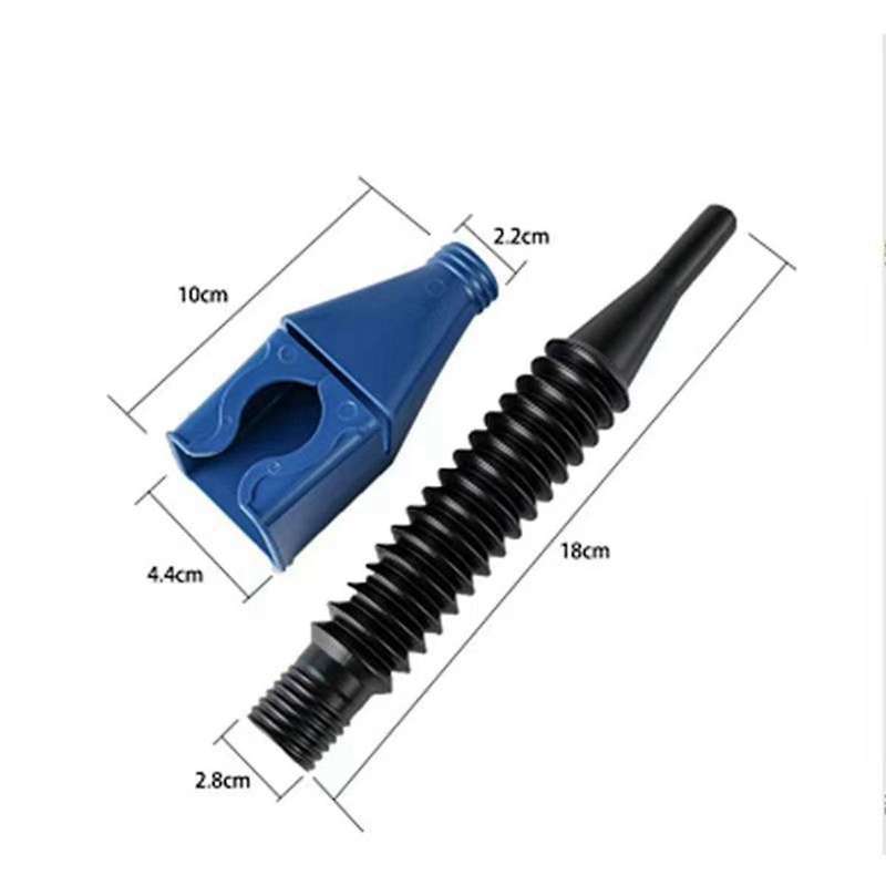 4pcs Oil Filling Funnel Multi-function Pour-free Funnel Snap-on Funnel Is Suitable for Automobile O
