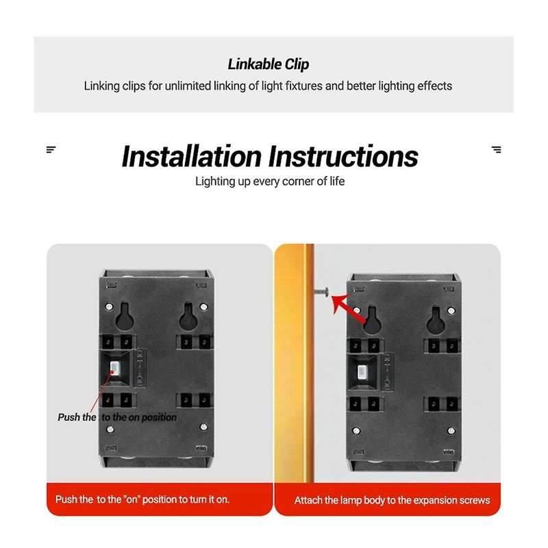 4pcs Outdoor Solar Wall Lights, Square Wireless Sconces, Ip65 Waterproof with Solar Panel