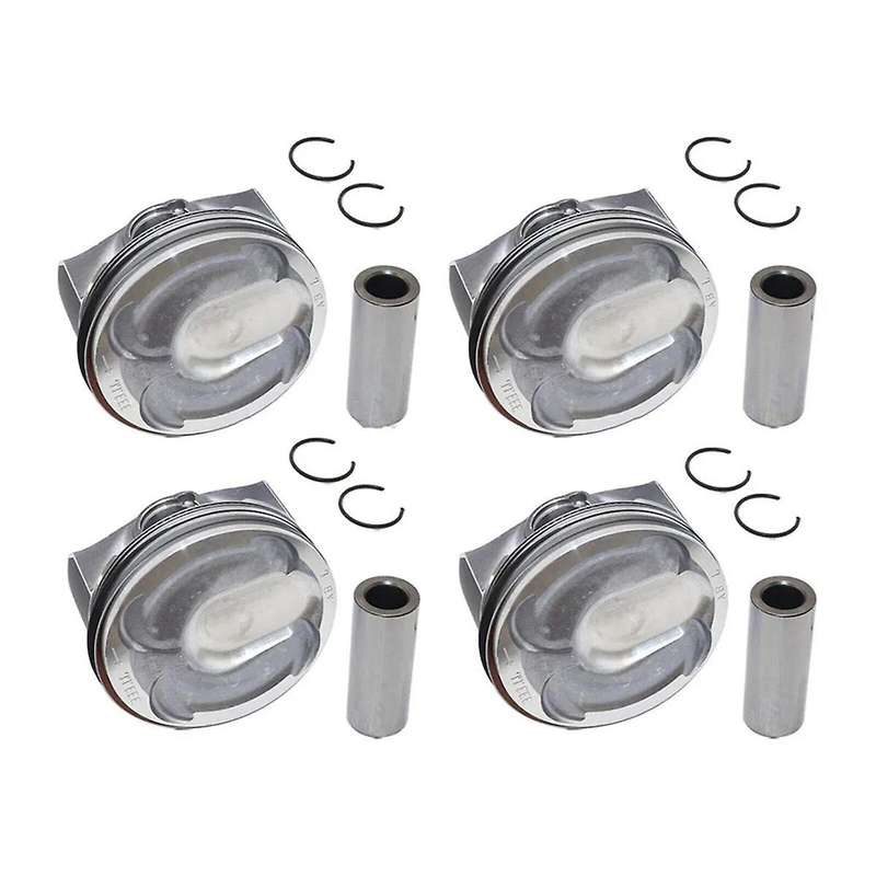 4PCS Piston W/Rings Set AG9Z-6108-L AG9Z6108L for Range 2012-2017