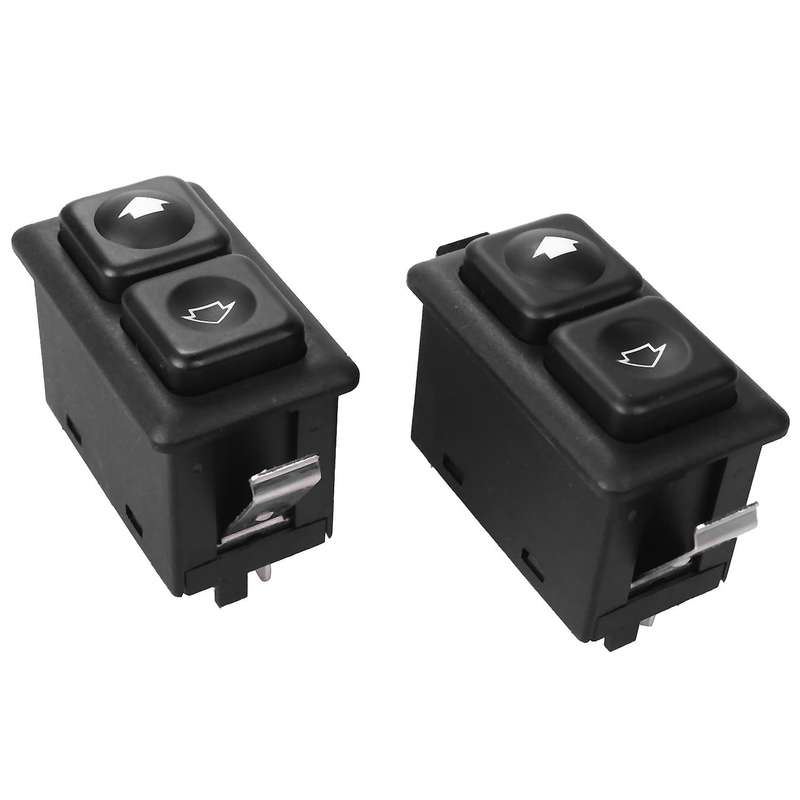 4Pcs Power Window Switch Compatible Bmw E30 E24 E28 From 09/1986 61311381205