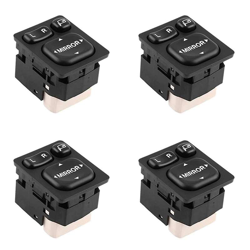 4Pcs Power Folding Mirror Control Switch for 84872-52040