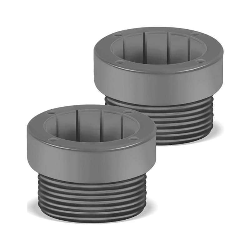 4Pcs Pool Umbrella Stabilizer Adapter Threaded Adapter Sleeves Pool Umbrella Stable Adapter Umbrella
