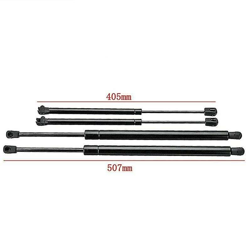4Pcs Rear Window+ Boot Gas Support for R51 2005-2012