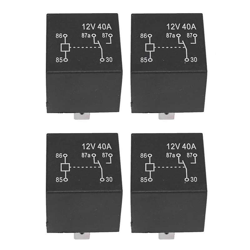 4Pcs Relay 6679820 Fits for Bobcat 751 753 763 773 863 864 873 883 963 Skid Steer