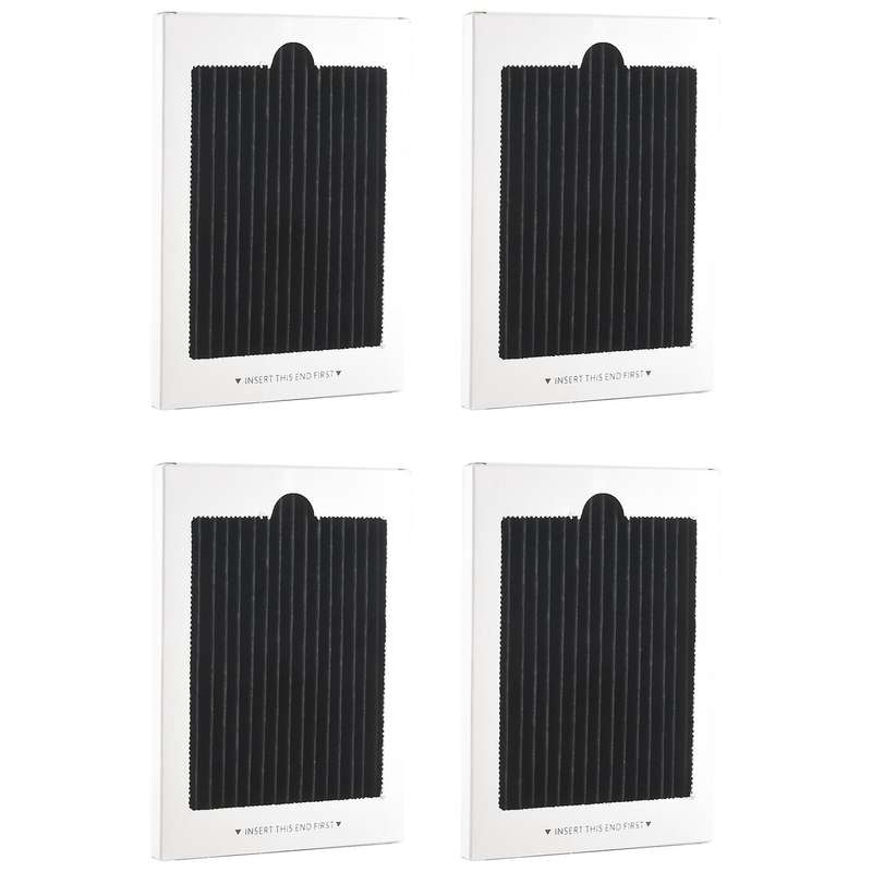 4Pcs Refrigerator Air Filter for EAFCBF/ PureAir Fridge Freezer Carbon Activated Air Filters Parts