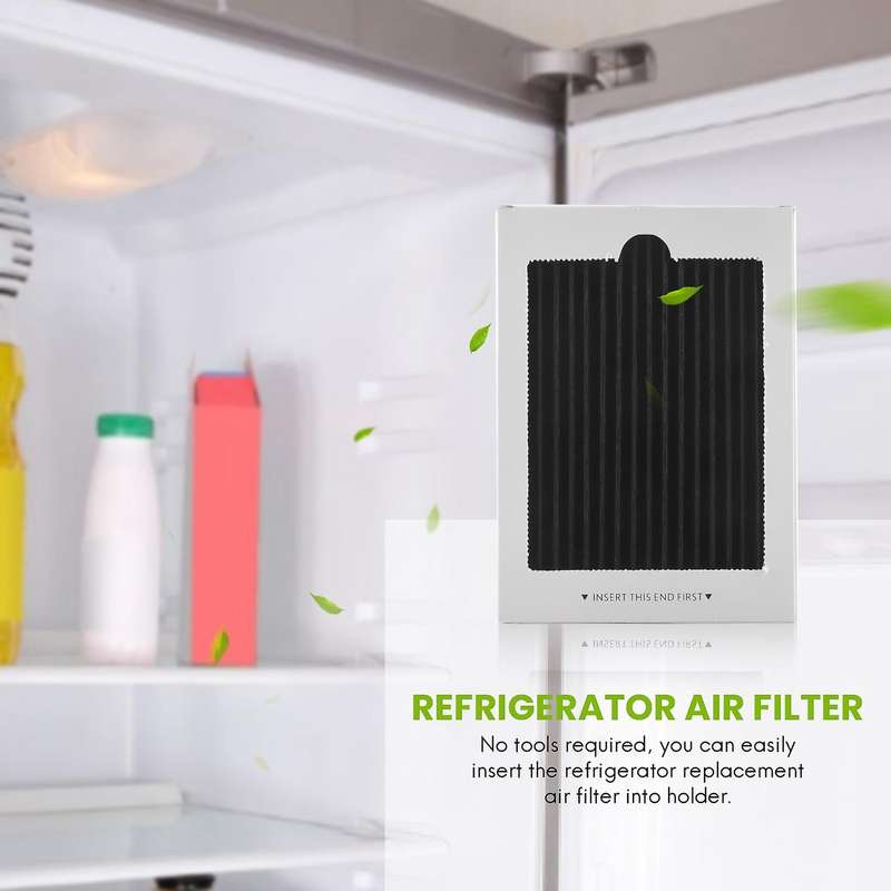 4Pcs Refrigerator Air Filter for EAFCBF/ PureAir Fridge Freezer Carbon Activated Air Filters Parts