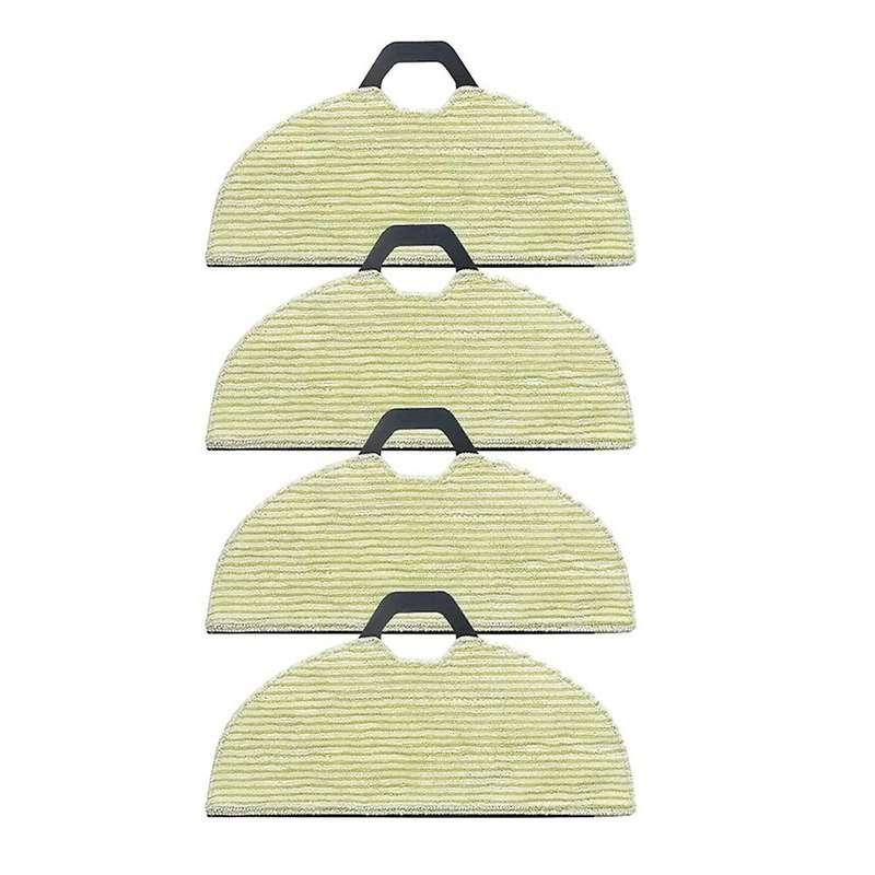 4pcs Replacement Parts Kit Cleaning Mop Pads for Rv2001wd Rv2000wd Av2001wd Rv2410wd Av2001wd Vacuu