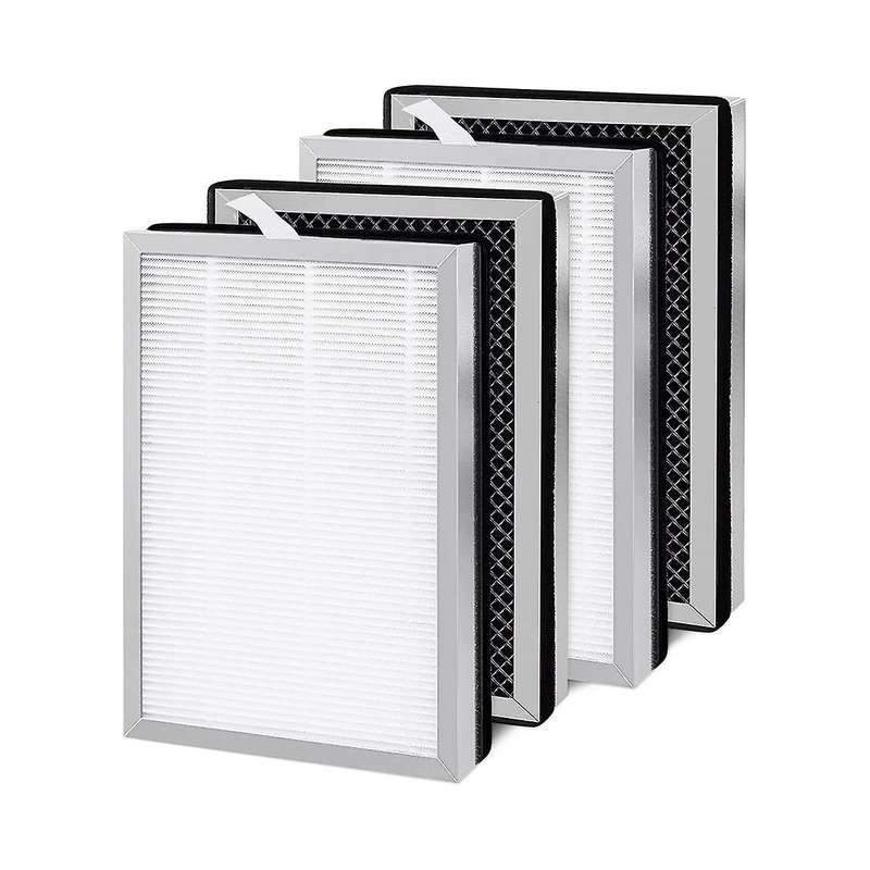 4pcs Replacement Filter for Ma-25 Air Purifier 3 In1 with Pre-filter H13 True Hepa Filter&activated