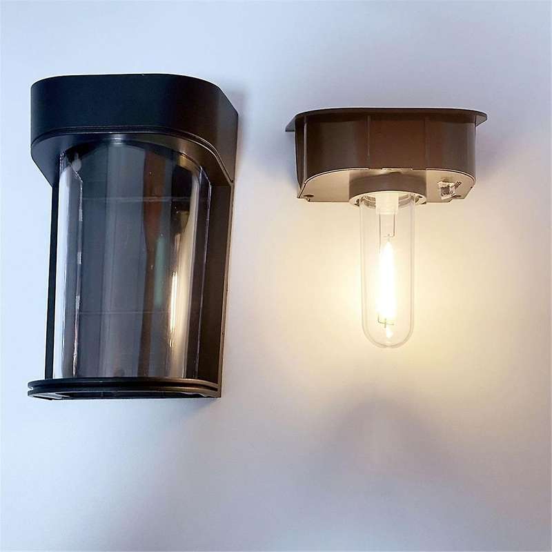 4pcs Retro Solar Garden Lamp Outdoor Ip44 Waterproof Lamp Solar Warm White Waterproof Garden Lamp