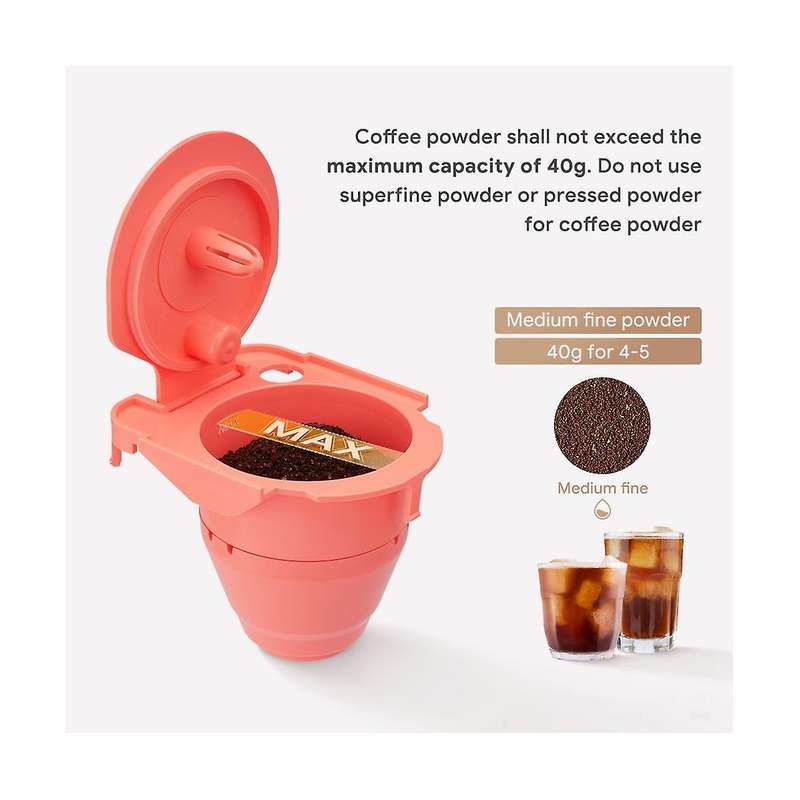 4pcs Reuse Suitable for 2.0 Directly Add Powder Holder All-in-one Machine Coffee Capsule Filter Cup