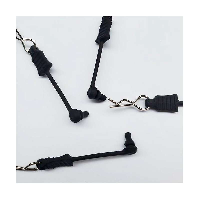 4pcs Rubber Body Clip Retainer Shell Fixed Buckle Lock Ar390178 for Arrma 1/7 Limitless Mojave 1/8