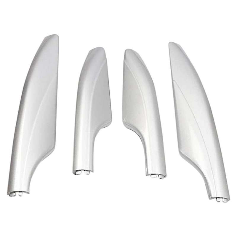 4PCS Roof Rack Rail End Cover Roof Rack Cover Cap Replacement for Patrol Y62 2010-2018