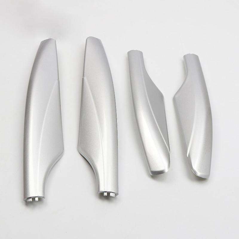 4PCS Roof Rack Rail End Cover Roof Rack Cover Cap Replacement for Patrol Y62 2010-2018