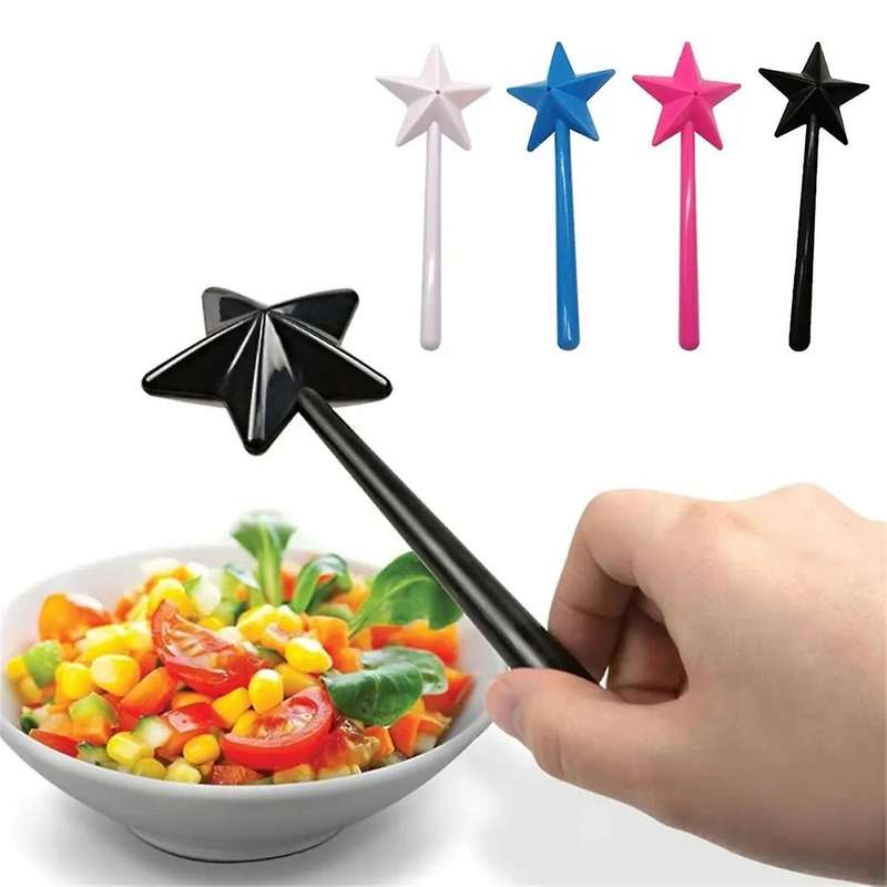 4pcs Salt and Pepper Shaker Magic Wands Duo Salt / Pepper